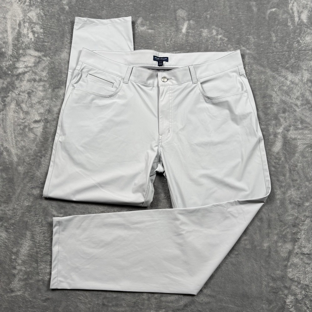 Peter Millar Bingham Tailored Fit Pants Men Size 38x29 Preppy Old Money Golf